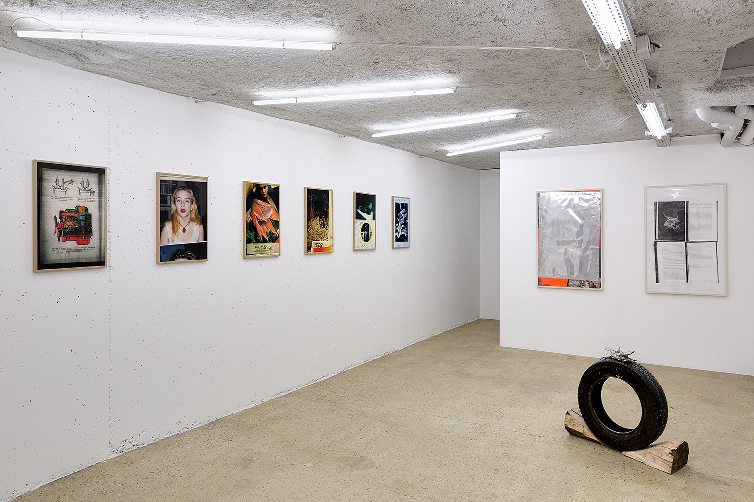 David Evrard, "I Like It Raw", vue d'exposition - photo © Romain Darnaud